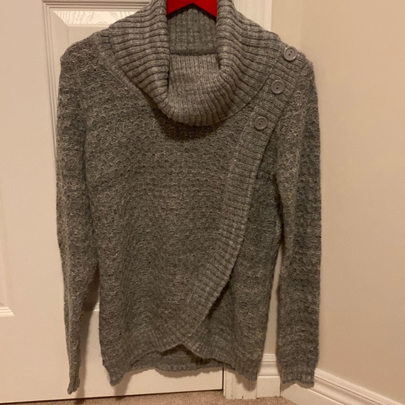 Grey knit sweater - Picture 1 of 4